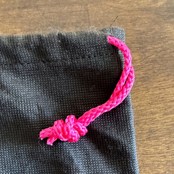 Kate Spade Brown Bag with Pink Accent pull. - Picture 3 of 4